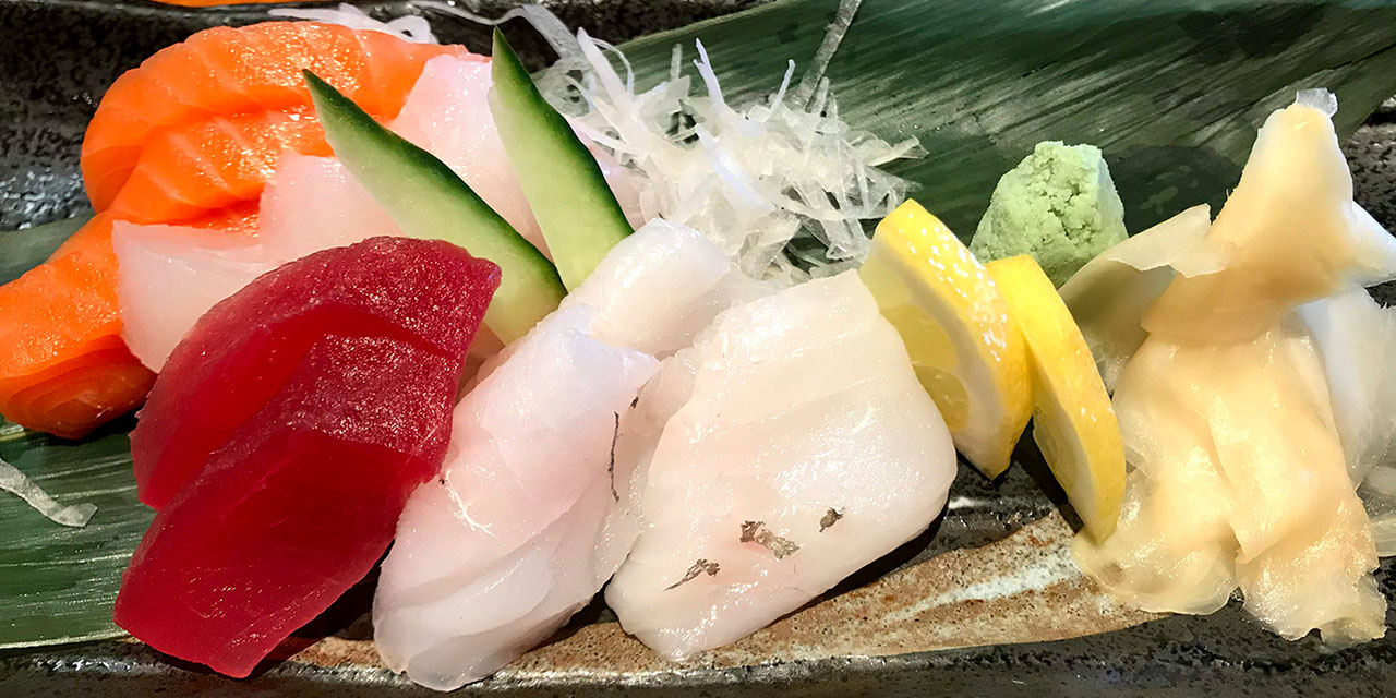 fresh sashimi